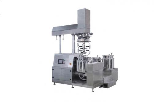 Vacuum emulsifying mixer