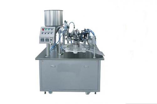 FGF-5 semi-automatic Soft Tube Filling &Sealing Machine