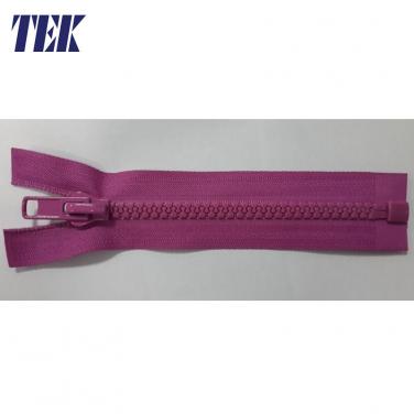 Delrin (Plastic)Zippers Open End