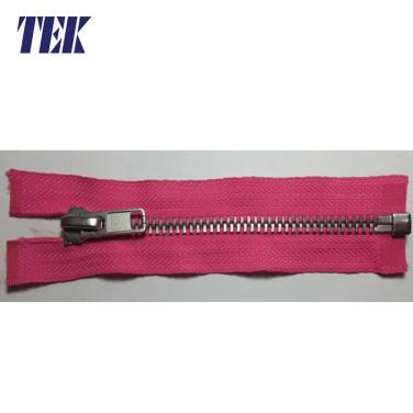 Metal Zippers Open End