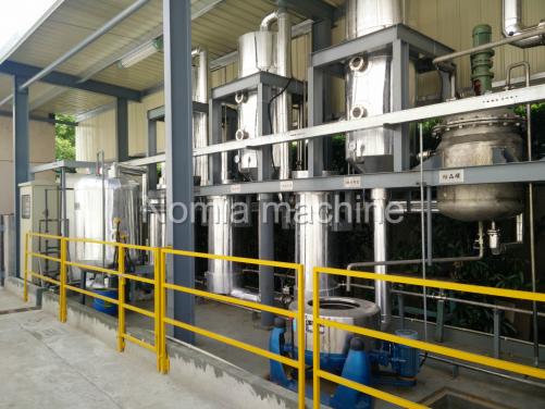 Advanced Industrial Three stage Falling Film Thermal Evaporator System
