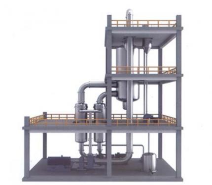 Vacuum Evaporation system with Crystallizer