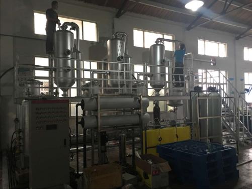 Continuous Triple effect  Rising Film Evaporator