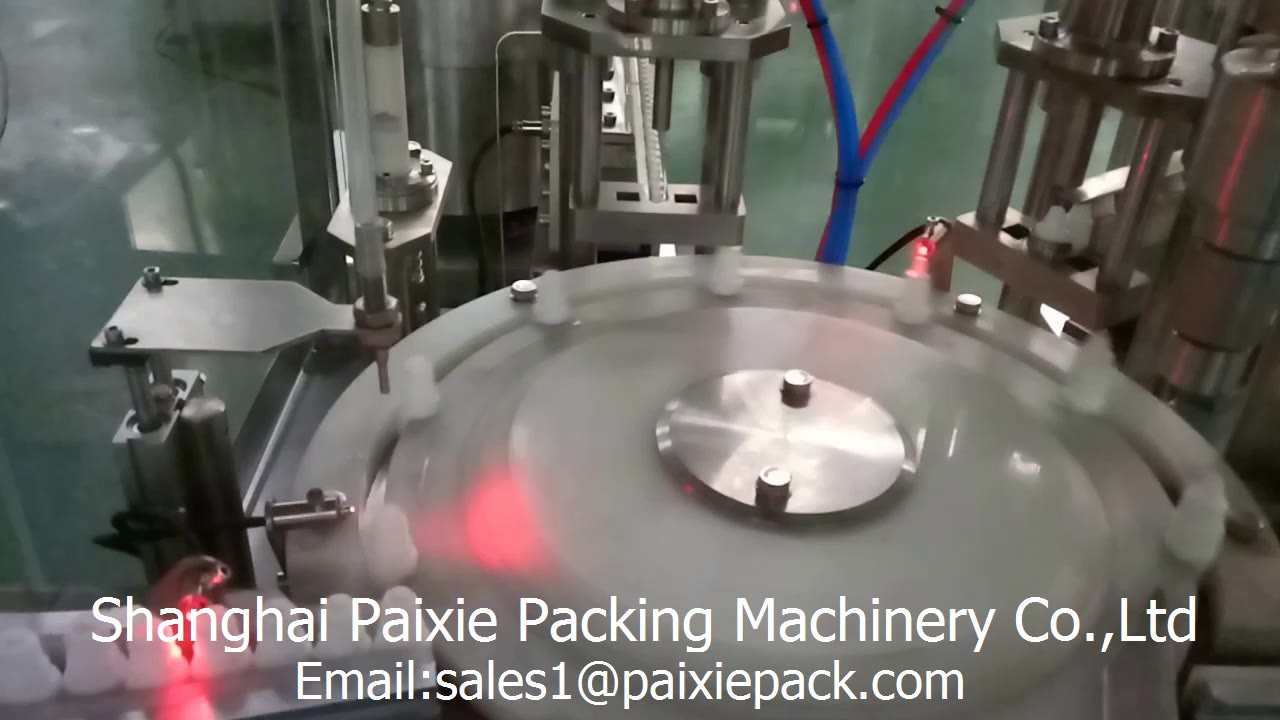 Automatic eye drops square bottle filling machine