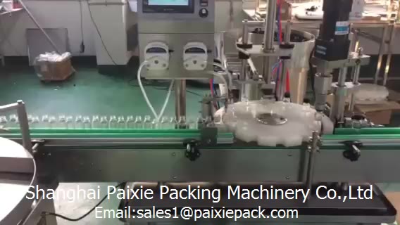 Round bottle perfume filling plant