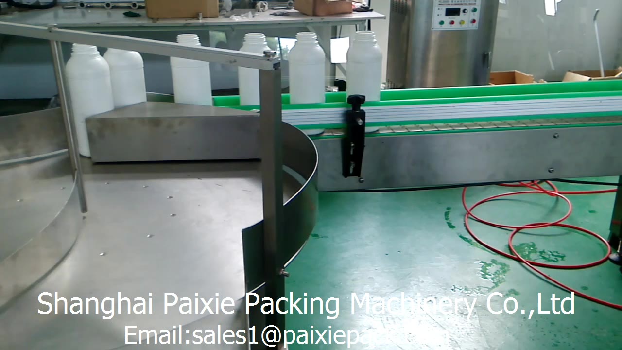 Detergent product filling capping machine