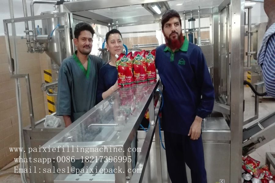 Automatic Spouted Pouch Filling Machine