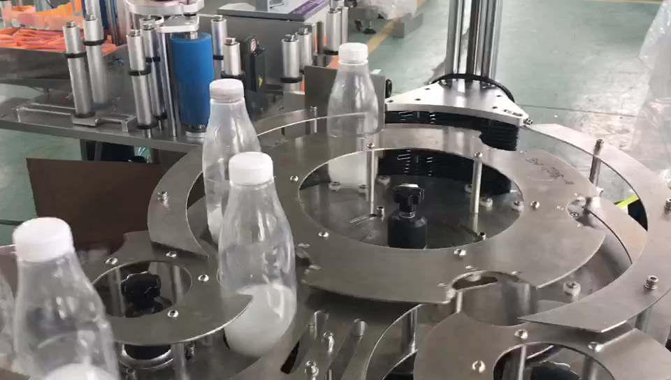 Round Bottle Rotary Labeling Machine