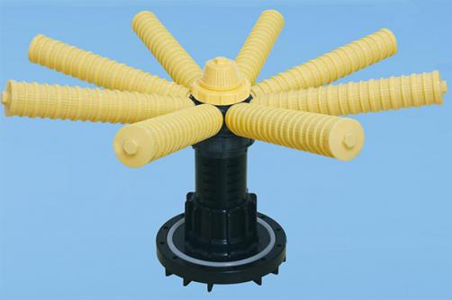 6'Flange Side Mount 8 Claws Bottom Distributor