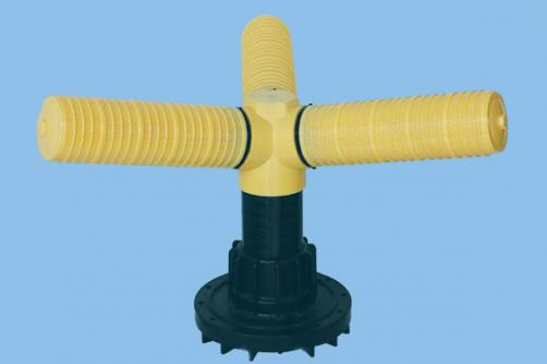 6'Flange Top Mount 3 Claws Distributor