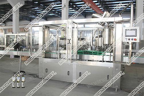 Whisky filling capping machine for glass bottle