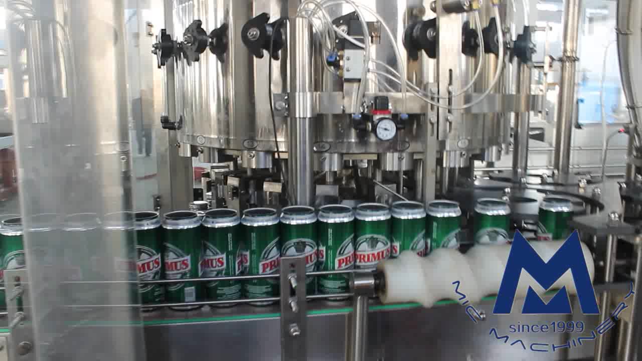 Beer filling seaming machine for can package with CE
