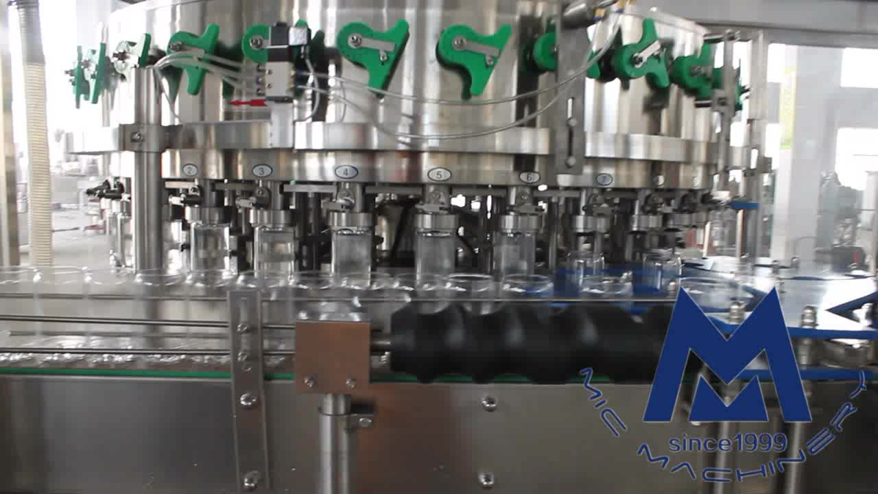 Carbonated drink filling seaming machine for can package