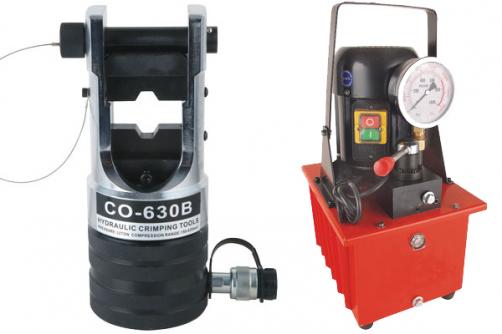 Crimping Head CO-630B & Electric Hydraulic Pump EHP-63A