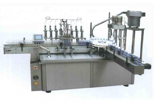 Plunger Type Automatic Liquid Filling Screw Cover In One Machine