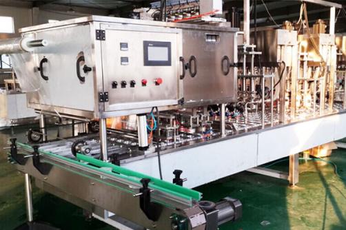 Linear Type Cup Filling And Sealing Machine