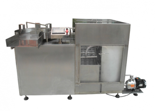 Roller type rinsing machine