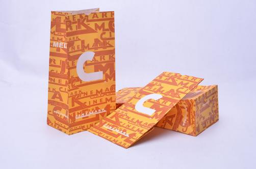 Sqaure Bottom Popcorn Paper Bags