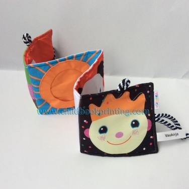 Black White Fabric Book