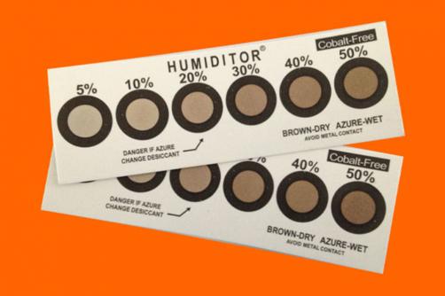 Vacuum Packing Cobalt Free Moisture Indicator Label
