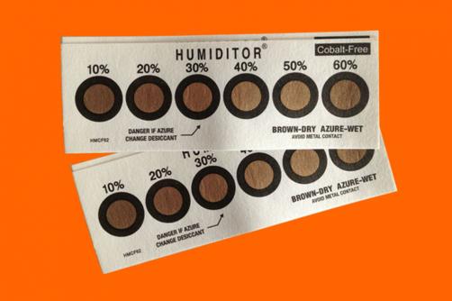 Humidity Indicator Card MOISTURE INDICATOR