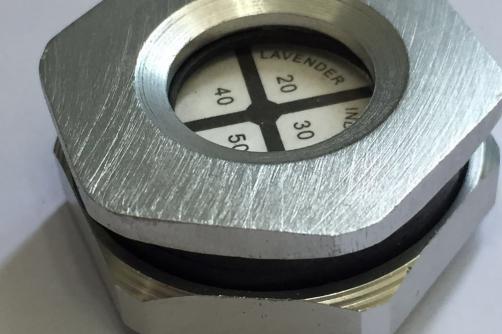 Aluminum humidity indicator plugs