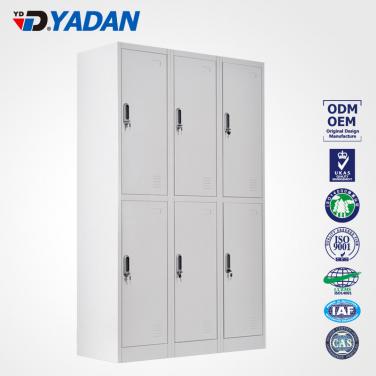 6 doors locker - bank of 3 wide 1140*1850mm