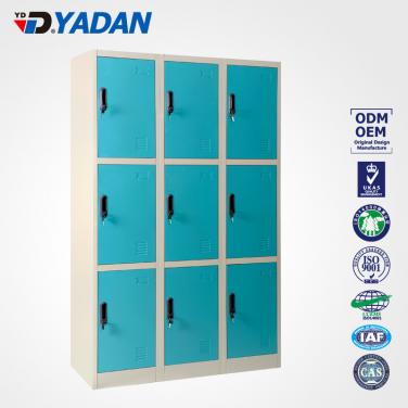 9 doors locker - bank of 3 wide 900*1850mm