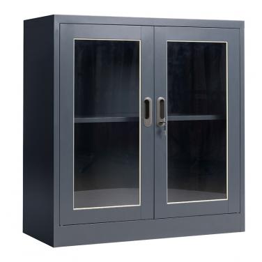 Glass swing doors cupboard 900*900mm