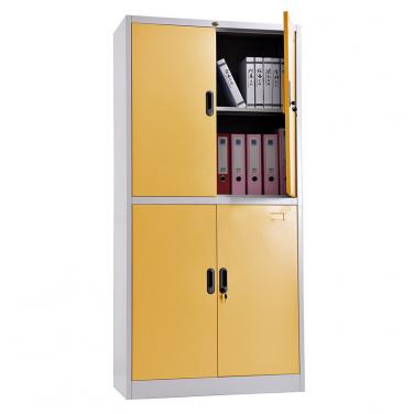 Double-tier metal door cupboard 900*1850mm