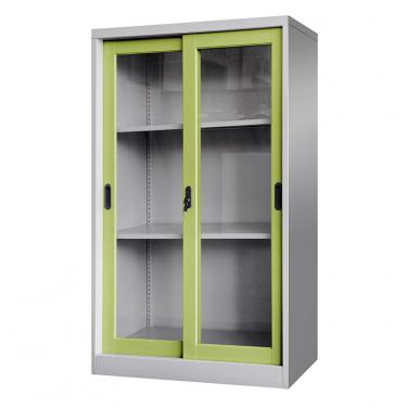 Glass sliding door cabinet 900*1400mm
