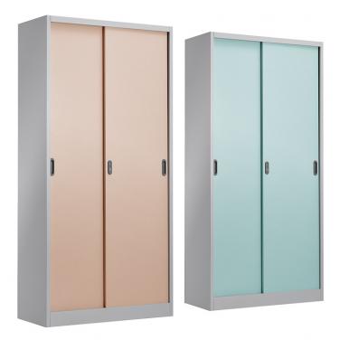 Metal sliding door cabinet 900*1850mm