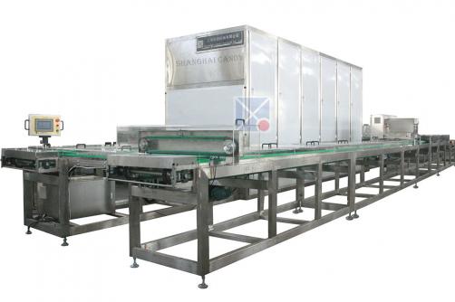 QM  Chocolate  Moulding  Machine