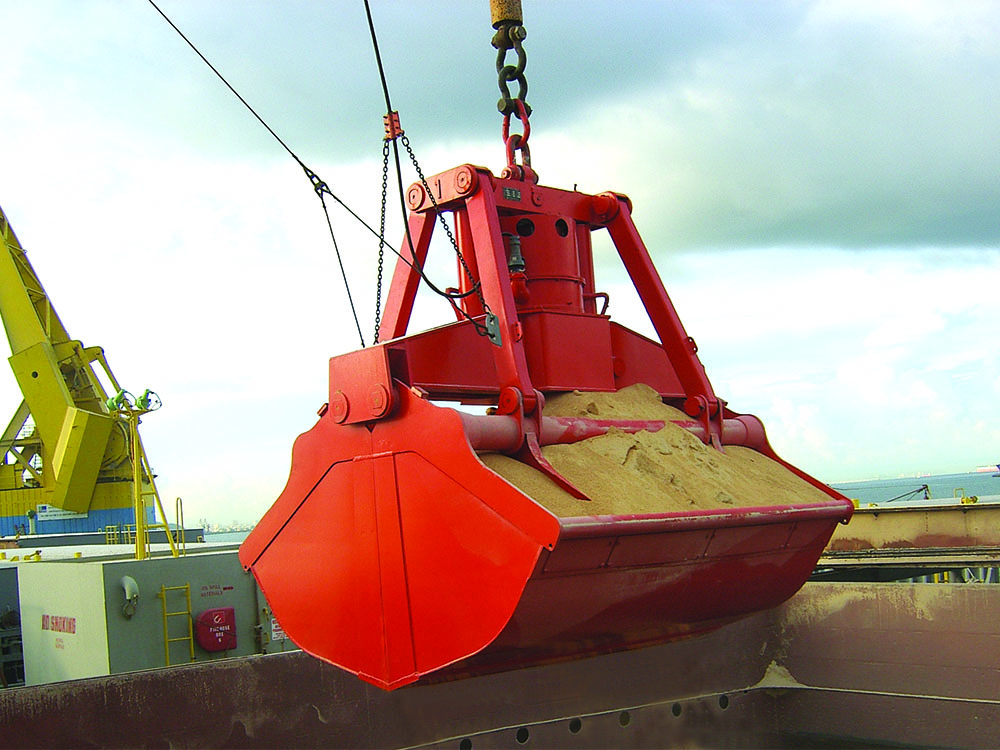 Motor-hydraulic Grab