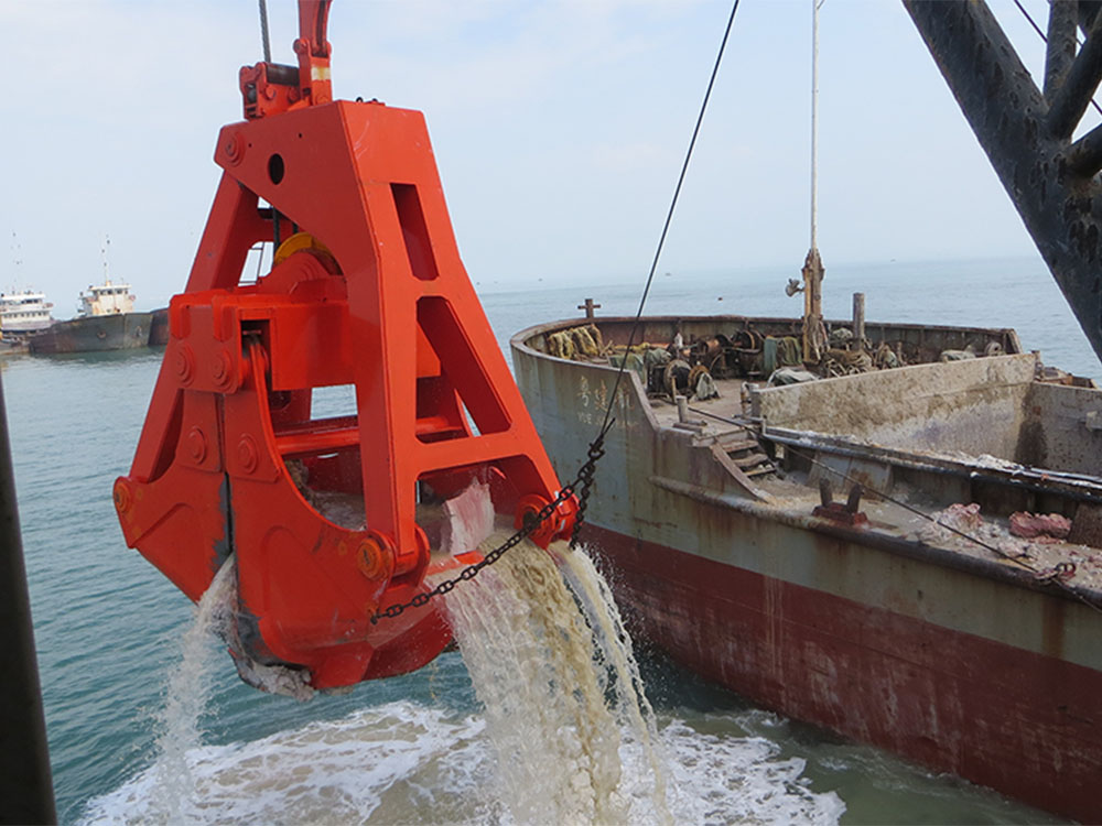 Quality Dredging 2Rope Clamshell Grab Manufacturer Shanghai Janus