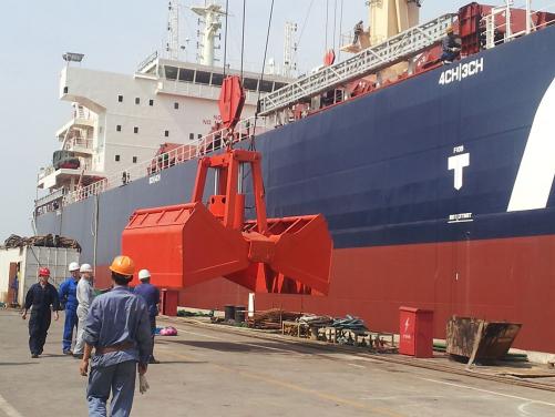 Motor-Hydraulic Bulk Grab