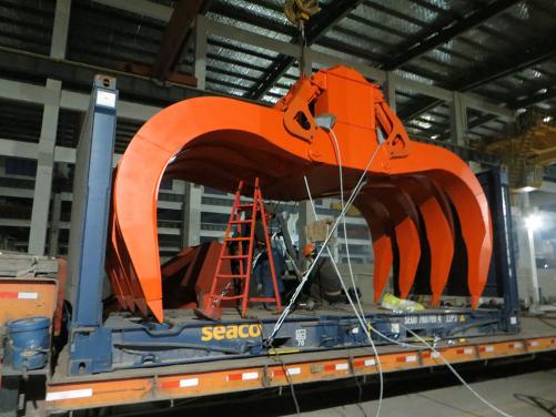 Motor-Hydraulic Rectangle Grab