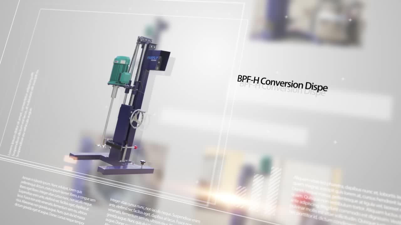 BPF-H Conversion Dispersing Machine
