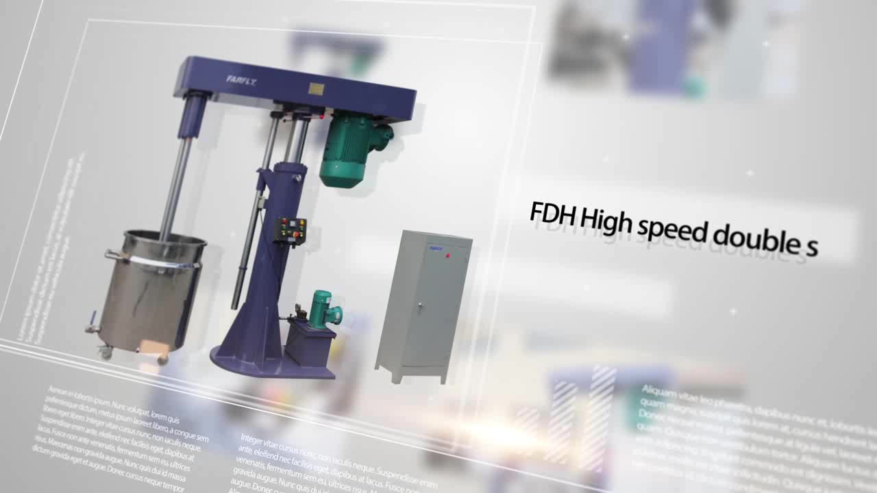 FDH High speed double shaft disperser