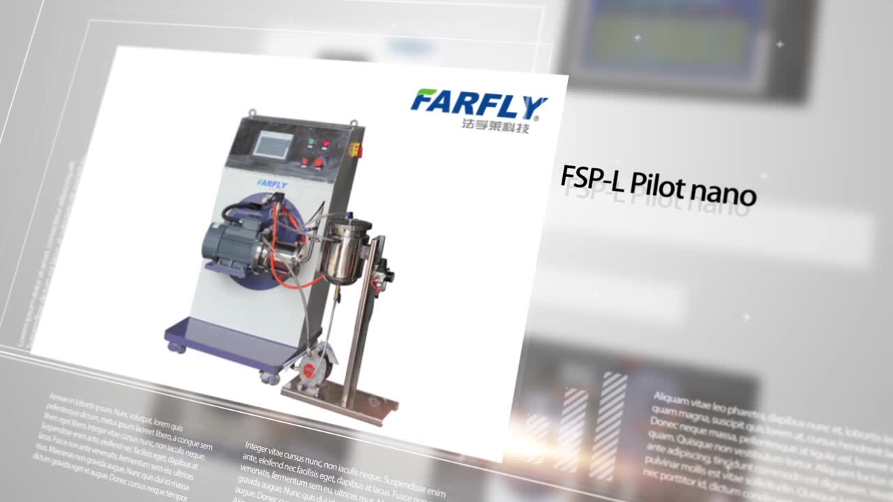 FSP-L Pilot nano sand mill