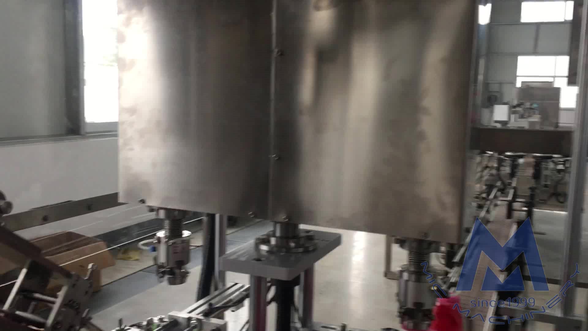 MIC-Linear Screw and press capping in one machine