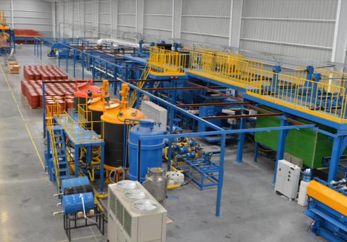 Continuous PU Sandwich Panel Line