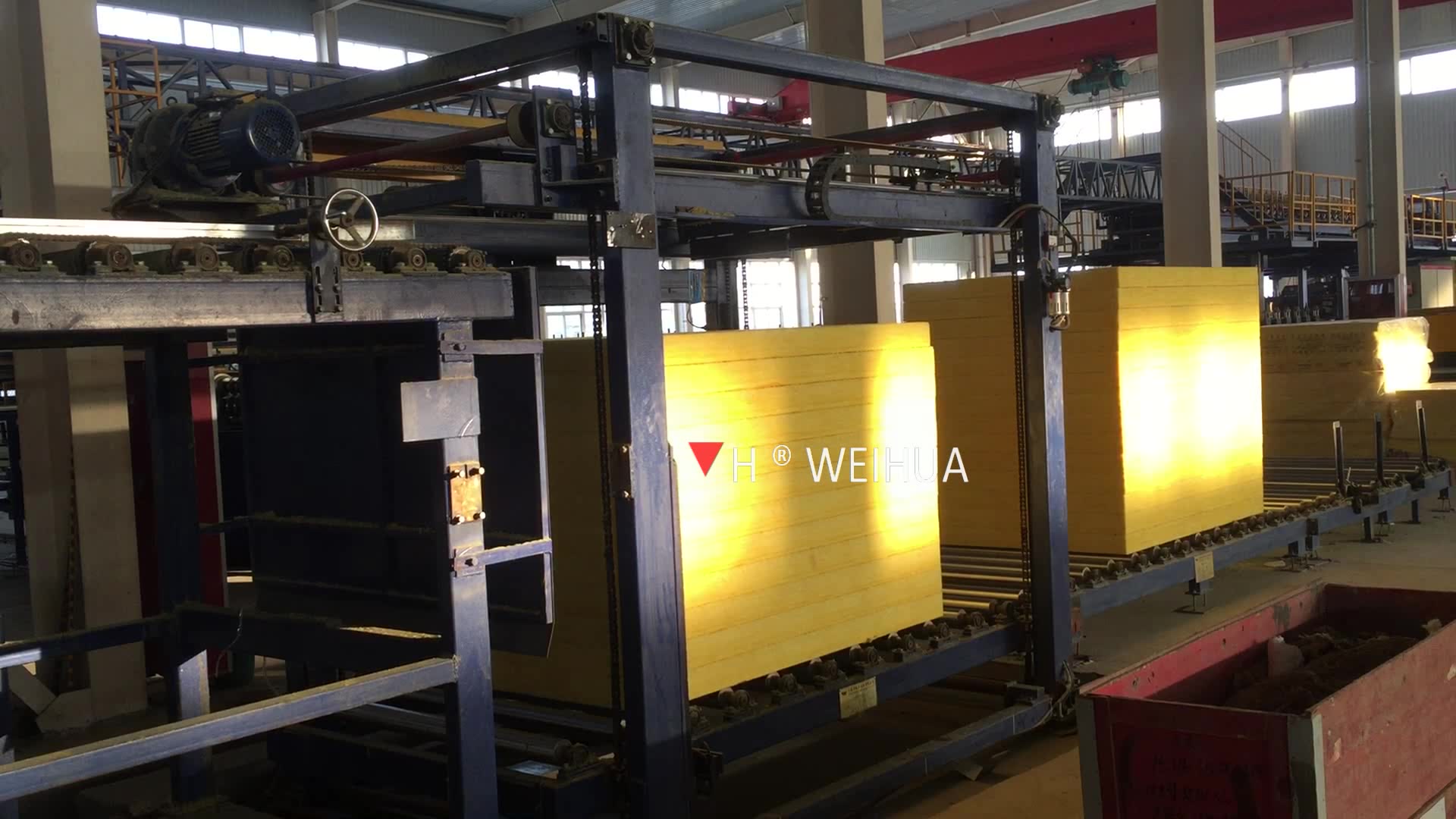 Rock Wool Storing And Lifting