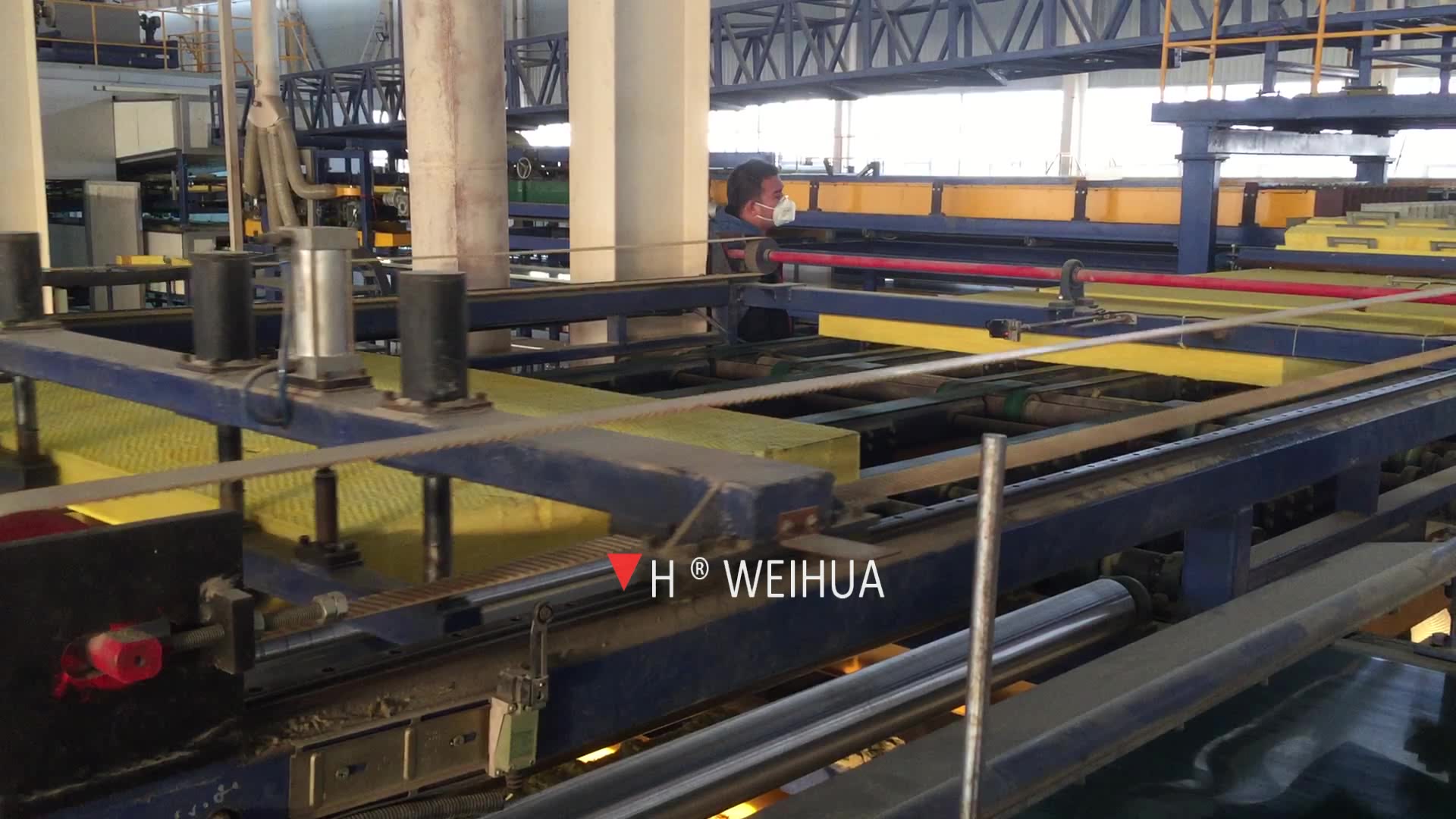 Turn Rock Wool Direction And Convey