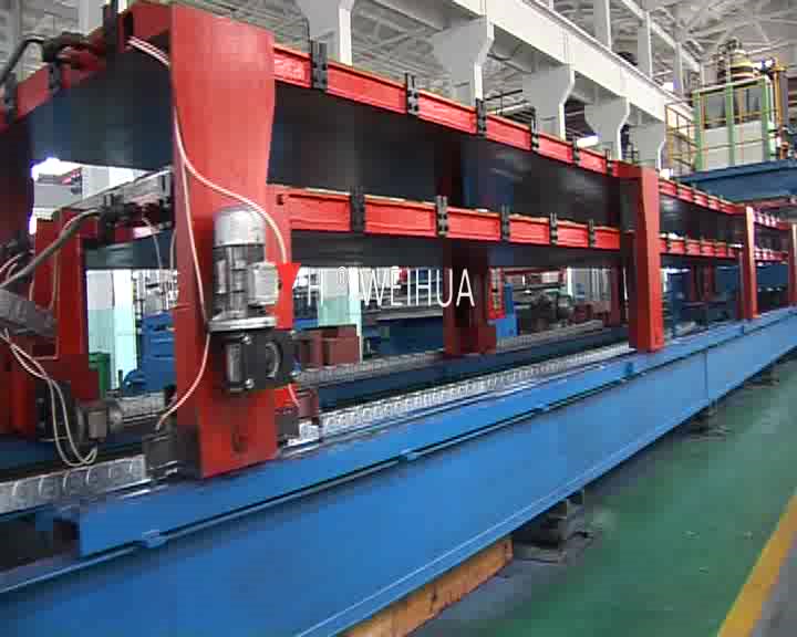 Discontinuous 2+2 Pressing Machine