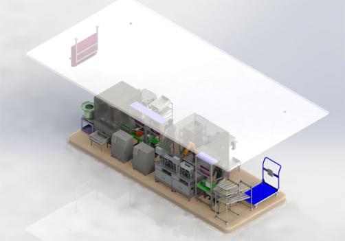 Automobile Sensor Digital Assembly Production Line