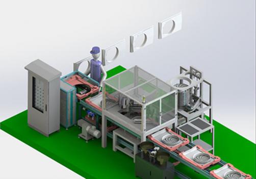 Automatic Assembly System for air Conditioning Mask