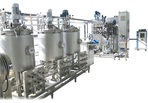 Planta piloto para productos lácteos