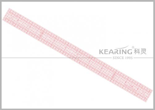 H8005, Kearing 60cm Plastic Pattern Making Ruler ( with holes )