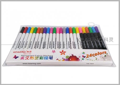 FM224, Kearing Permannet DIY Fabric Marker ( 24 Colors )